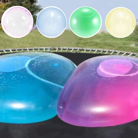 Children Swimming Pool, Balloon Toys, Big Bubble, Giant Bubbles, Bubble Ball, Transparent Balloons, Rainy Day Fun, Kids Bubbles, Kids Outdoor Play