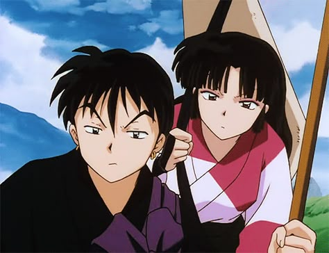 Miroku X Sango, Sango X Miroku, Miroku And Sango, Sango Miroku, Dog Boy, Duos Icons, Anime Friendship, Star Wars Fandom, Cute Anime Pics