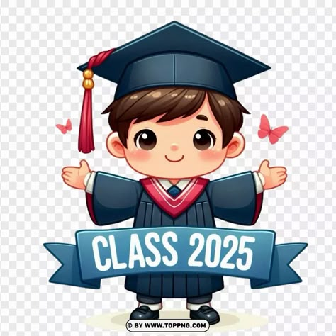 Tinkerbell Invitations, Boy Cartoon Drawing, Boy Stickers, Graduation 2025, Boy Graduation, Graduation Stickers, Kids Graduation, Graduation 2024, Boys Sticker