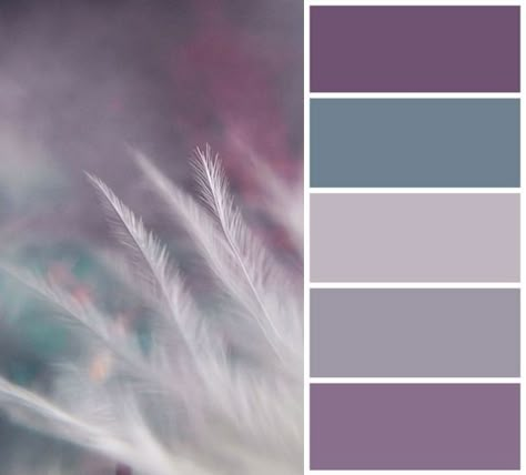 Dark purples interior color palettes Romantic Bedroom Ideas For Valentines, Bedroom Colors Purple, Romantic Bedroom Colors, Purple Paint Colors, Romantic Colors Palette, Purple Bedrooms, Bedroom Colour Palette, Bedroom Minimalist, Purple Color Palettes