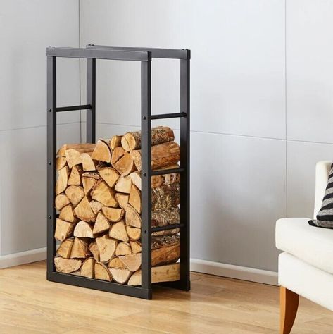 Indoor log storage ideas