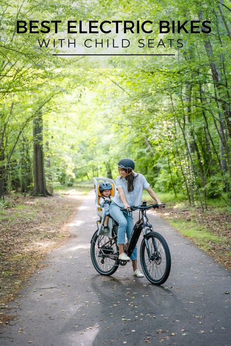 Looking for the best electric bike with a child seat to make carting kids around both fun and easy? Then check out the Aventon Level! It easily fits a child seat, has a super smooth ride, and plenty of power to make biking up hills a breeze. It’s one of the most affordable e-bikes on the market to boot. Family Bike, Best Electric Bikes, Riding Bike, Kids Seating, Electric Bikes, All Bike, Manifestation Board, Secondary School, 4 Kids