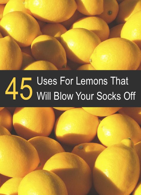 45 Uses For Lemons That Will Blow Your Socks Off...http://homestead-and-survival.com/45-uses-for-lemons-that-will-blow-your-socks-off/ Uses For Lemons, Lemon Uses, Frozen Lemon, Lemon Diet, Lemon Benefits, Healthy Advice, Health Planner, Homestead Survival, Lemon Recipes