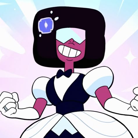 Steven Universe Poster, Garnet Steven, Steven Universe Fusion, Garnet Steven Universe, Steven Universe Pictures, Steven Universe Wallpaper, Ruby And Sapphire, Message Of Love, Steven Universe Gem