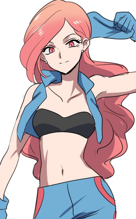 Shelly Pokemon, Elesa Pokemon, Pokemon Cynthia, Drawing Anime Bodies, Gijinka Pokemon, Persona 5 Anime, Pokemon Sprites, Pokemon Game, Pokemon People