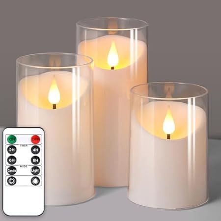 Flameless Candles Decorating Ideas, Fake Candle, Realistic Candles, Real Candles, Living Room Candles, Patio Wedding, Led Candle Decor, Fake Candles, Battery Candles