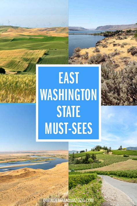 Eastern Washington Road Trip, Washington State Map, Washington Road Trip, Washington State Travel, The Cascades, River Float, Hot Air Balloon Festival, Eastern Washington, Western Washington