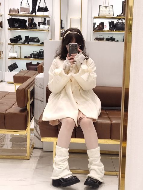 Kawaiicore cutecore girl winter kawaii aesthetic Mary janes ryousangata idfk what else Aesthetic Mary Janes, Winter Kawaii, Winter Girl, Winter Girls, Kawaii Aesthetic, Mary Janes, Winter Outfits, Summer Outfits, Fashion Inspo