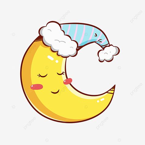 Sleep Cartoon, Cartoon Moon, Moon Clipart, Moon Png, Moon Cartoon, Pajama Day, Free Png Downloads, Moon Drawing, Cute Images With Quotes