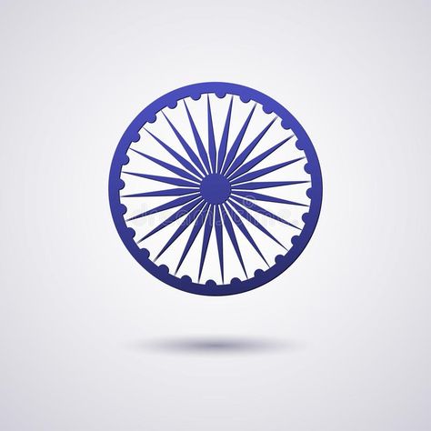 The wheel symbol on the India flag is Dharmachakra Ashoka Chakra Wheel of Law ancient Indian solar sign royalty free illustration Ashoka Chakra, Dr Ambedkar Hd Wallpaper New, Japanese Tattoo Symbols, About India, Sign Illustration, Independence Day Decoration, India Flag, Beautiful Flowers Photos, Photo Art Frame