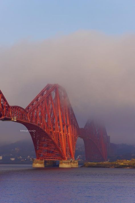 Frozen fog over the Forth Bridge this morning Forth Bridge, Sydney Harbour Bridge, Edinburgh, This Morning, Scotland, Frozen, Bridge, Travel