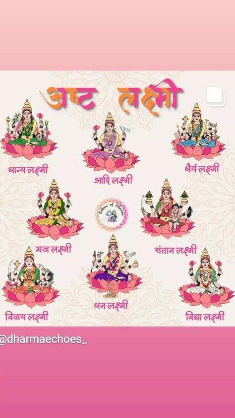 Laxmi Maa Images, Laxmi Goddess, Hindu Worship, Hindu Symbols, Durga Mantra, Lotus Flower Pictures, Tantra Art, Indian History Facts, Aadi Shakti