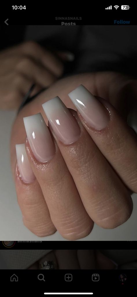 Stripped Nails, Nagel Tips, Easy Nails, Basic Nails, Cream Nails, Y2k Nails, Short Square Acrylic Nails, Classic Nails, Nails Only