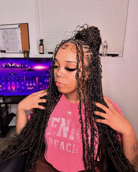 Obsessed with these tribal braids! 😍✨ The perfect blend of tradition and style. Who’s next to get slayed? 👑 #TribalBraids #HairGoals #ProtectiveStyle #tribalsbraids #pearllysperfection #reels #viral #kansascitybraids Boho Hairstyles, Protective Styles, Hair Goals, Hair Inspo, Braided Hairstyles, Black Hair, Braids, Hairstyles, Hair Styles