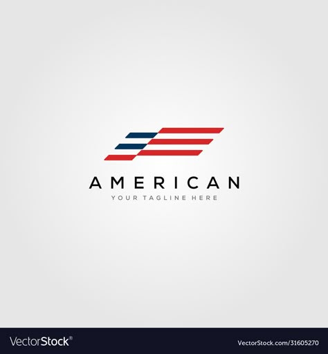 American Flag Logo Design, Patriotic Logo Design, Tp Logo, America Logo, American Logo, Association Logo, Urban Logo, Military Logo, Trendy Logos