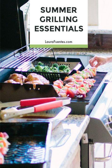 Real Food Snacks, Easy School Lunches, Grilling Essentials, Bbq Essentials, Perfect Steak, Party Dishes, Barbecue Party, Essentials List, Summer Grilling