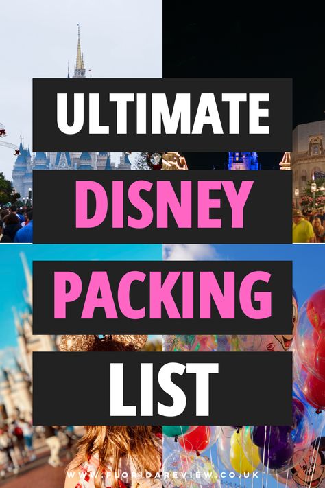 Plan for adventure with the Ultimate Disney Packing List. Explore essential items, practical tips, and make the most of your visit by ensuring you have everything you need for a comfortable and enjoyable experience at various Disney theme parks. Disney Packing Essentials, Practical Tips, Theme Park Comfort, Adventure Preparation, Packing Checklist. Walt Disney World | Disney Travel Tips | #disneyworld #disneytips Walt Disney World Packing List, Ultimate Disney Packing List, Disney Trip Planning Packing Lists, Disney Packing Checklist, Disney Pack List, Disneyworld Packing List For Adults, Disney Checklist Packing, Disney World Packing List 2024, Theme Park Packing List