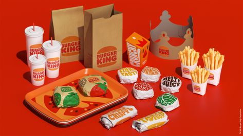 Burger King reveals simplified logo as part of first rebrand in 20 years Fresh Branding, Restaurant Signage, Franchise Food, Brand Refresh, Fast Food Chains, Restaurant Branding, Fast Food Restaurant, Packaging Design Inspiration, Burger King