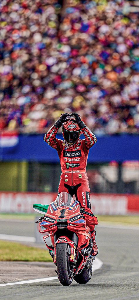 - Francesco Pecco Bagnaia - Ducati Lenovo - Dutch Grand Prix 2024 - MotoGP Wallpaper - 4K Download Via Google Drive Link Moto Gp Poster, Pecco Bagnaia Wallpaper, Moto Gp Aesthetic, Moto Gp Wallpapers, Ducati Wallpaper, Motogp Aesthetic, Moto Wallpaper, Motogp Wallpapers, Vale Rossi