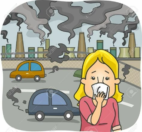 Poster On Pollution, Air Pollution Project, Pollution Pictures, Polluted City, Air Pollution Poster, Pencemaran Udara, Drawing Sheet, Busy City, Poster Pictures