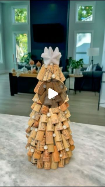 Shannon Nelson | TheShannyKate on Instagram: "Wine Cork Christmas Tree 🎄🍷 

Click the link in my bio or comment ‘WINE’ and I’ll send you a DM with details. 

Wine Lovers, you’re going to want to try this cute and easy Christmas tree wine cork DIY

#ltkhome #winelovers #diy #holidaydecor #Christmastree" Cork Christmas Tree, Wine Cork Christmas, Wine Cork Crafts Christmas, Painted Concrete Steps, Wine Cork Christmas Tree, Cork Christmas, Cork Crafts Christmas, Cork Christmas Trees, Concrete Painting