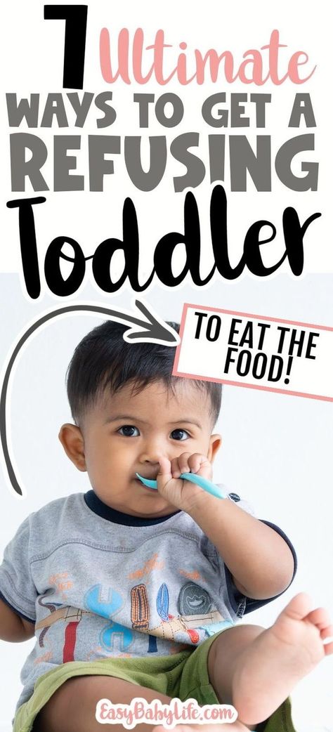 If your toddler refuses to eat, you'll find some inspiring tips to solve the situation here! Real, simple solutions for when a toddler refuses to eat. Toddler eating habits can be a challenge, but there are ways to feed a picky toddler without a fight!  This is a normal toddler behavior, so smart motherhood advice for parenting toddlers are key! Toddler Wont Eat, Picky Toddler Meals, Hacks To Try, Toddler Hacks, Picky Toddler, Toddler Behavior, Tantrums Toddler, Confidence Kids, Toddler Development