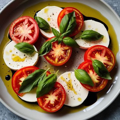 To the 🇮🇹 italian food cultur we choose for today  Italian Caprese Salad🥗  This Italian Caprese Salad is a simple yet elegant dish that captures the essence of Italian cuisine.  📄 Ingredients in first comment  #italian #italianfood #capresesalad #caprese #recipeoftheday Italian Caprese, Italian Caprese Salad, Salad Italian, Instagram Poster, Dining Menu, Italian Food, Recipe Of The Day, Caprese Salad, Salad Plates