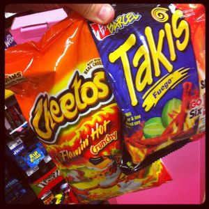 Hot Cheetos And Takis are related to science because of its make up. It goes through a chemical reaction when it's fried and coated in the spicy goodness Food Feast, Hot Cheetos, Junk Food Snacks, Chemical Reaction, Chocolate Company, Food Snacks, Cheetahs, Taste Testing, Spicy Recipes