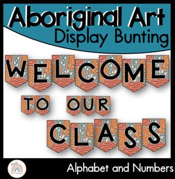 Australian Classroom Theme, Display Student Work, Door Bulletin Boards, Aboriginal Art Symbols, Art Symbols, Aboriginal Education, Classroom Welcome, Class Displays, Aboriginal Dot Art