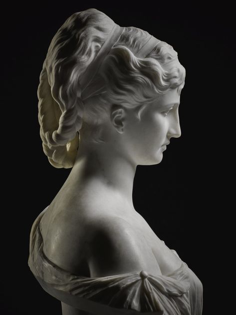 PROSPER D' EPINAY | GRECIAN BUST | 19th and 20th Century Sculpture | Sculpture | Sotheby's Historical Sculptures, Antonio Canova, Classic Sculpture, Cupid And Psyche, Antique Sculpture, Bust Sculpture, English Artists, Marble Statues, Greek Style