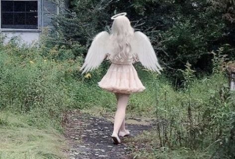 An Angel, Angel Wings, A Woman, Angel, Tumblr, Hair, White