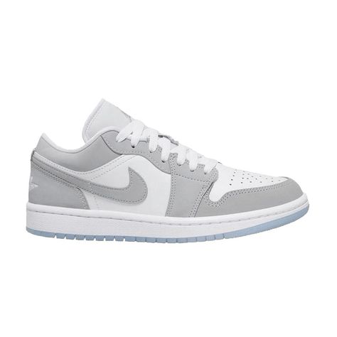 Nike Wmns 1 Low 'white Wolf Grey' Jordan Wmns, Wolf Grey Jordans, Jordan Retro 1 Low, White Foundation, Air Jordan 1 Low White, Nike Jordan 1 Low, Jordan 1 Low White, Wmns Air Jordan 1, Grey Jordans