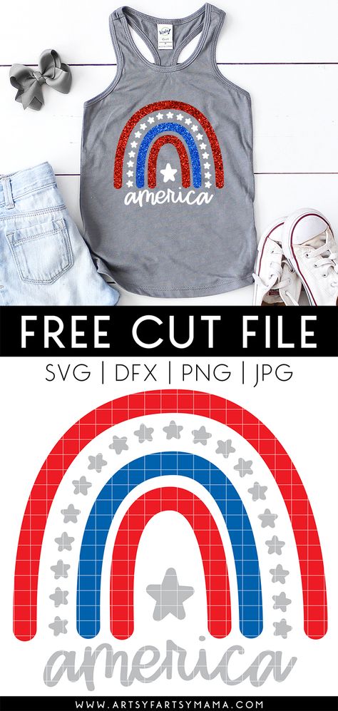 America 4th of July Shirt with Free Cut File #4thjuly #independenceday #4thofjuly #diytee #cricut #cricutcrafts #cricutprojects #freesvg #freecutfile #patriotic #patrioticcrafts #htv #ironon #vinyl #america #diy #4thjulycrafts 4th Of July Shirts Cricut, 4 Of July Shirts, July 4th Shirts Vinyl, Diy Vinyl Shirts Ideas, Diy 4th Of July Shirts Cricut, 4th Of July Shirt Ideas Vinyl, Fourth Of July Cricut Projects, Fourth Of July Cricut Shirts, 4th Of July Svg Shirts