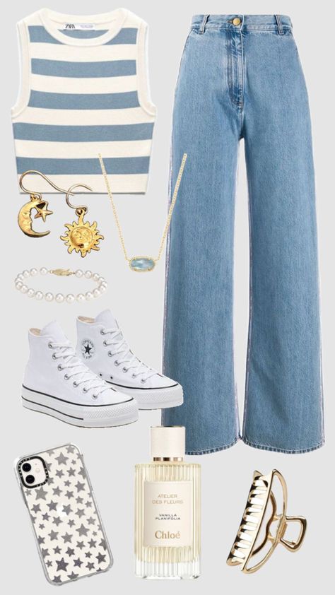 Mode Zara, Casual College Outfits, Diy Vetement, Casual Preppy Outfits, Trendy Outfits For Teens, Everyday Fashion Outfits, Casual Day Outfits, Quick Outfits, Cute Preppy Outfits