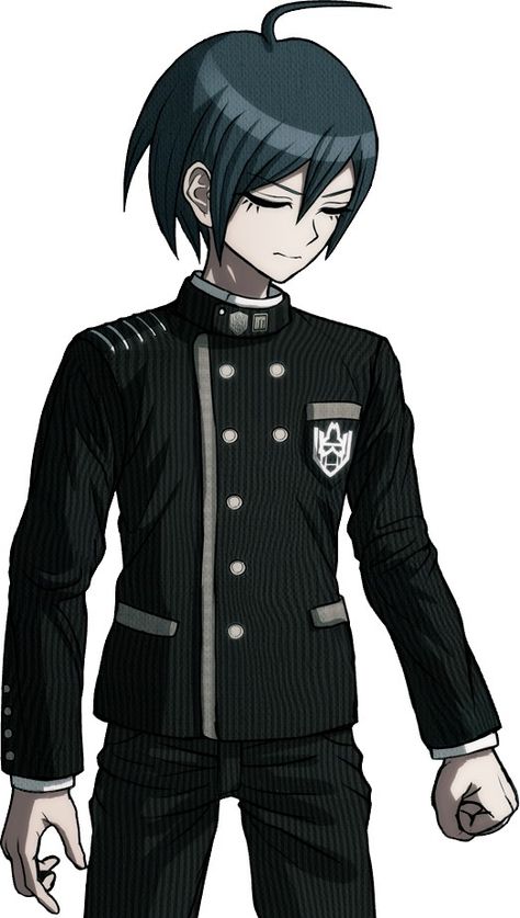 Shuichi Saihara Sprites, Byakuya Togami, Shuichi Saihara, Danganronpa 3, Danganronpa V3, Danganronpa Characters, Emo Boys, Just Dance, Danganronpa