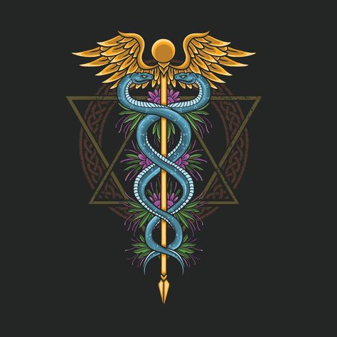 Doctor Symbol Medical Logo, Medic Tattoo, Cult Symbols, Vintage Medical Art, Nursing Wallpaper, Healthcare Illustration, Medical Artwork, Medicine Logo, Medical Sign