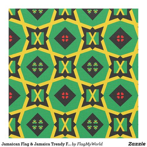 Jamaican Pattern, Jamaican Design, Jamaican Colors, Fancy Curtains, Kids Castle, Jamaican Flag, Jamaica Flag, African Quilts, Patriotic Flag