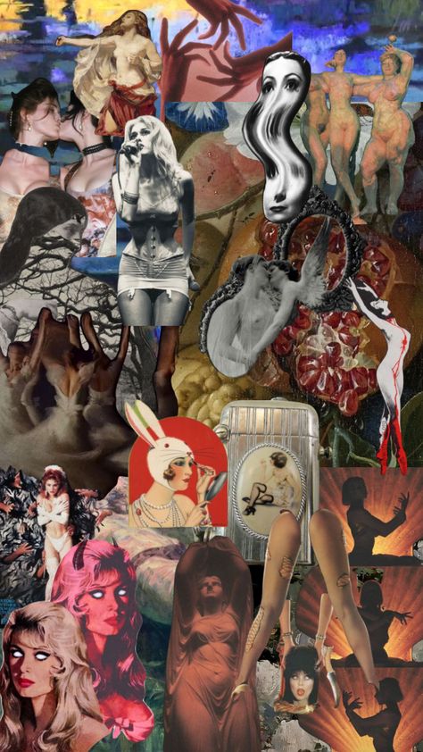 woman collage :) #woman #vintage #feminist #punk #riotgrrl #thecure #quotes #books #indie #art #music #goth #lgbtq Feminist Collage, Woman Collage, Feminist Punk, Quotes Books, Indie Art, Feminist Art, Art Music, Collage Art, Art Inspo