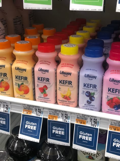 Kefir Aesthetic, Protein Shake Aesthetic, Kefir Benefits, Ice Chocolate, Aesthetic Packaging, Soda Juice, Harvest Food, Yogurt Snacks, Daily Aesthetic