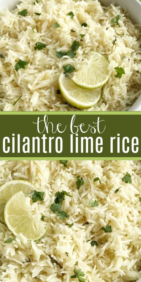 Cilantro Lime Rice Ground Beef, Cilantro Lime Rice With Leftover Rice, Cilantro Lime Basmati Rice, Rice Cooker Cilantro Lime Rice, Cilantro Rice In Rice Cooker, Basamitti Rice Recipes, Cilantro Lime Rice In Rice Cooker, Rice Combinations, Flavored Rice In Rice Cooker