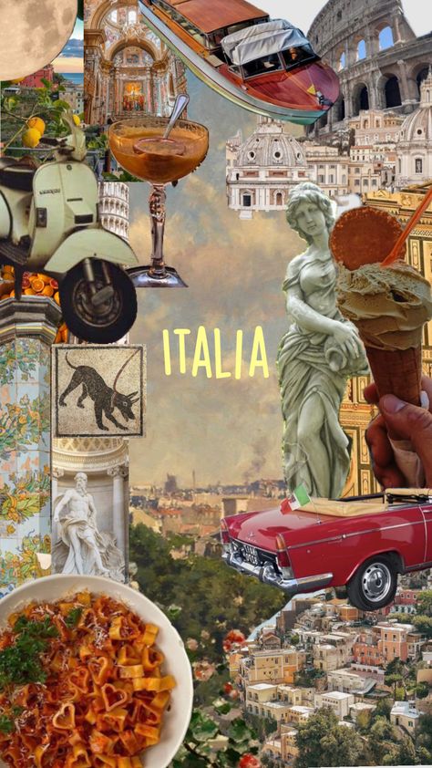 Italy Trip Planning, Summer Abroad, Italy Vibes, Moving To Italy, Italian Aesthetic, Toscana Italy, Magazine Collage, Travel Inspiration Destinations, Living In Italy