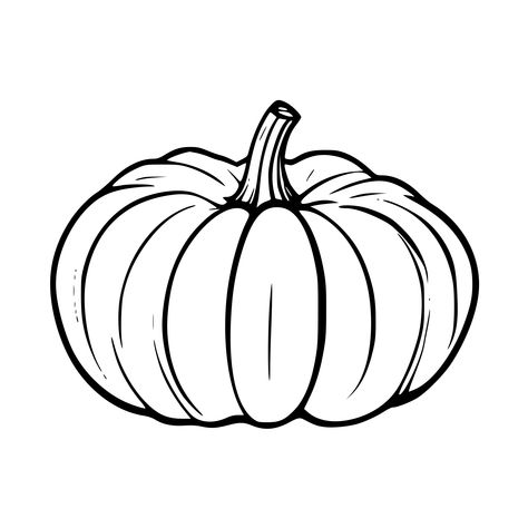 Check this out on SVG.io Pumpkin Clipart Black And White, Outline Pictures, Pumpkin Coloring, Pumpkin Outline, Pumpkin Drawing, Pumpkin Coloring Pages, Pumpkin Clipart, Pumpkin Svg, Clipart Black And White