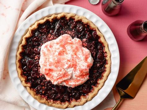 Dr Pepper Pie, Measuring Flour, Cherry Pie Recipe, Dry Measuring Cups, Peppers Recipes, Sweet Cherries, Dried Beans, Dr Pepper, Cherry Pie