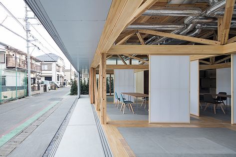 Space Truss, Facade Panel, Inside Garden, Kengo Kuma, Japanese Architect, Community Space, Residential House, Environmental Design, Public Spaces