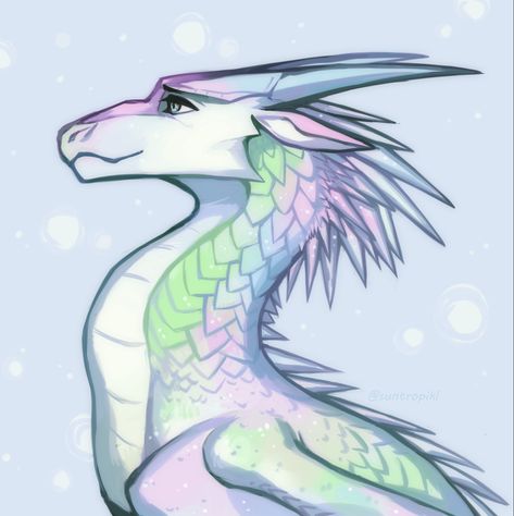 Dragon Art Wings Of Fire, Icewing Oc Art, Wings Of Fire Dragons Art, Wings Of Fire Oc Art, Wings Of Fire Icewings, Icewings Wings Of Fire, Mudwing Wings Of Fire, Wings Of Fire Headcanons, Seawings Wings Of Fire