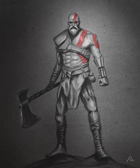 Kratos fits Dnd because hes basically a barbarian turned up to 100. Level 20 always, has legendary actions, and his main wepaon always returns to him. fight him, and suffer the wrath of the dad of sparta. Hassan Ali, Character Inspo, 7 Hours, Turn Up, Deadpool, Turn Ons