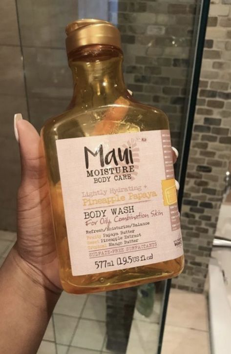 Maui Moisture, Hygiene Routine, Facial Skin Care Routine, Mango Butter, Combination Skin, Macallan Whiskey Bottle, Facial Skin Care, Smell Good, Oily Skin