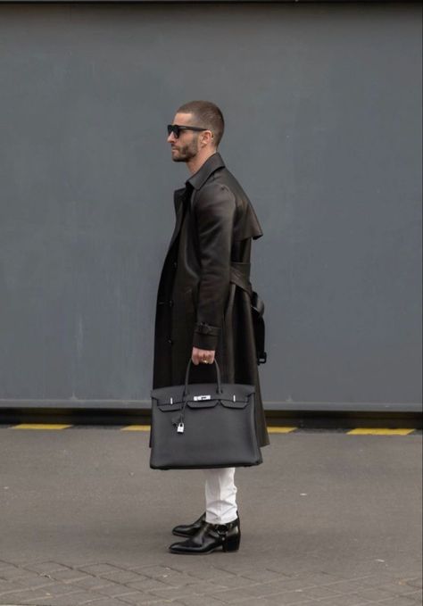 Mens Heels, Black Birkin Bag, Birkin 40, Nicki Minaj Photos, Smart Casual Menswear, Preppy Boys, Mens Bags Fashion, Hermes Kelly Bag, Groom Shoes