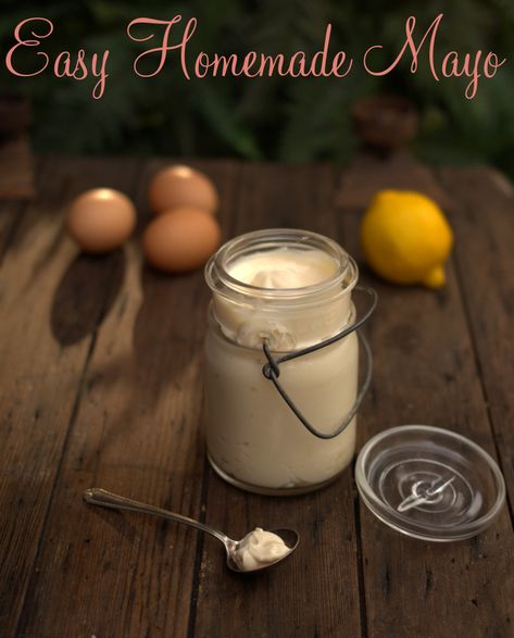 homemade mayo, low carb mayo, homemade mayonnaise Psmf Recipes, Mayo Homemade, Healthy Mayo, Keto Condiments, Avocado Mayo, Maria Mind Body Health, Maria Emmerich, How To Make Mayonnaise, Carnivore Recipes