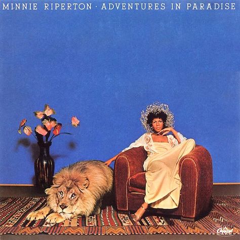 Minnie Riperton ‎– Adventures In Paradise; 1975. Minnie Riperton, Classic Album Covers, Legendary Singers, Vintage Black Glamour, Lp Cover, Great Albums, Album Cover Design, Black Music, Cd Cover